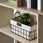HOMCOM - Bibliothèque d’angle, séparateur de pièce gain de place pour bureau à domicile - chêne-Dimensions du tiroir du bas : 26,75 po l x 10,25 po P x 12,5 po H 