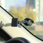 Mighty Mount - Simpl Touch 2.0 - Support magnétique pour tableau de bord et pare-brise à 360°-Maintien super sécurisé : 6 aimants puissants en néodyme garantissent que votre téléphone est fixé en toute sécurité à votre voiture sur les routes cahoteuses