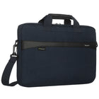 Targus - GeoLite EcoSmart 15-16 po Essential Slim Brief Topload - Marine-Pochette de rangement zippée à l'avant