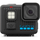 GoPro - Hero LIT 4K Caméra d'action - Lumière intégrée - noir-Il offre 3 réglages de luminosité et fonctionne même quand l’appareil est éteint ou quand il est branché et en charge