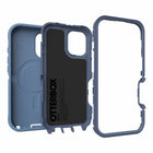 OtterBox - Coque Defender Pro avec MagSafe pour iPhone 16 - Bleu jean bébé-Protection assurée sans concession sur le contrôle