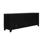 Manhattan Comfort - Meuble TV Sheridan 62,99 po style Mid-Century Modern - Noir-Assemblage à domicile requis Tout le matériel inclus