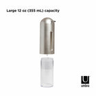 Umbra PENGUIN - Pompe à savon liquide 355ml, Nickel, Paquet de 3-9
