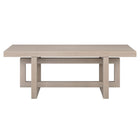 Hudson&Canal - Table basse rectangulaire Breslow 47" L - Blanc aulne-La table est fabriquée à partir de matériaux MDF de haute qualité et durables