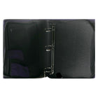 Five Star - Reliure à 3 anneaux 2 po à fermeture éclair - violet-Classeur extensible à 6 pochettes incorporé directement dans la reliure à anneaux 
