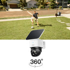 eufy Security - SoloCam S340 caméra de sécurité solaire, caméra extérieure sans fil, Blanc-Installation et configuration faciles : Profitez d'une installation pratique en 5 minutes grâce à la taille compacte de la caméra et à sa conception sans fil