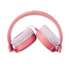 Planet Buddies - Hibou Casque filaire pour enfant - Rose-Design confortable: Léger, ajustable et pliable, avec coussinets et serre-tête ultra doux. Plus que des simples jouets pour enfants, nos écouteurs sont disponibles dans une gamme de caractères pour éduquer les enfants sur les espèces en voie de disparition et les problèmes environnementaux.