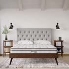 Modway - Jenna 6 po Ressorts et mousse Matelas King-Bobines enveloppées individuellement de 4,5 po