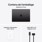Apple - MacBook Pro 16 po - M5 Pro - CPU 18 cœurs - SSD 1 To - Mémoire 24 Go - Noir infini-9