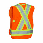 Forcefield - Gilet d'arpenteur, orange, grand-Polyester de couleur orange