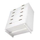 Manhattan Comfort - Granville commode haute moderne 37,8" - blanc-10