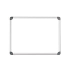 Quartet - Tableau blanc magnétique avec cadre Euro, 36 po x 48 po-Le tableau à surface effaçable à sec sert également de tableau d’affichage magnétique