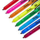 Sharpie – Surligneurs à pointe rétractable, pointe biseautée, couleurs variées, paquet de 8-Encre Smear Guard -- spécialement formulée pour résister au maculage sur plusieurs impressions jet d'encre et marques de stylo à bille