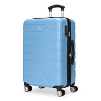 Travelpro - Odyssey 24 po Valise Rigide À Enregistrer de Taille Moyenne à Roulettes -  Bleu-L'extérieur rigide, léger mais résistant, protège vos effets personnels sans vous alourdir