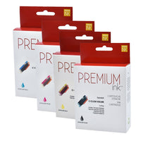 Premium Ink - Canon CLI-281XXL - Paq. de 4 Couleurs - Rendement très élevé-Couleur: CMYK