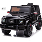 KIDS ON WHEELZ - Voiture pour enfants Mercedes Benz AMG G63 24 V avec télécommande parentale - Noir-Puissance et performances 24 V améliorées : équipée d'une puissante batterie 24 V et d'un moteur 550, cette voiture offre une conduite plus performante que les modèles 12 V standard, offrant une meilleure puissance et stabilité pour affronter l'herbe, les trottoirs irréguliers et les terrains variés (vitesse maximale : 3,73 mph / 6 km/h).