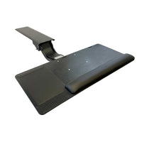 IntekView - Plateau pour clavier Summit - 25" x 10" - Gaucher - Rails 21"-Plage de réglage de la hauteur : 12½" (7" vers le haut / 5½" vers le bas)