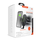 HyperGear - Support de charge rapide sans fil Gravity 15 W - Noir-Convient aux grilles de ventilation, aux tableaux de bord et aux pare-brise