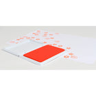 Ready 2 Learn - Tampon encreur lavable géant - Orange - 6,2 po L x 4,1 po L - Paquet de 2-Conception du tampon d'encre surélevé: Le tampon surélevé signifie qu'il n'y a pas de bords durs autour de l'encre. Les enfants peuvent appuyer sans heurter un bord, ce qui offre plus d’espace pour tamponner !
