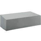 Modway - Immerse Convoquer / Séjourner / Invoquer Loveseat et usage varié Terrasse extérieure Housse de meubles, Gris-Housse de mobilier de patio d’extérieur