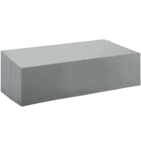 Modway - Immerse Convoquer / Séjourner / Invoquer Loveseat et usage varié Terrasse extérieure Housse de meubles, Gris-Housse de mobilier de patio d’extérieur