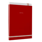 Gry Mattr - Carnet à croquis Studio - Rouge-Comprend 64 feuilles (128 pages) de papier certifié FSC non ligné