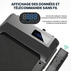 MotionGrey - Tapis de marche - Tapis roulant cardio portable sous bureau - Noir-Moteur silencieux de 2,5 HP avec vitesse réglable de 1 à 8 km/h pour marcher confortablement sans déranger votre travail ou vos appels