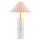 Zuo - Ciara Lampe de table - Beige/Blanc-Assemblage requis