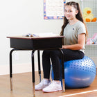 Bouncyband - Ballon sensoriel texturé-Tactile : d’un côté un ballon lisse et de l’autre une section texturée; il offre un choix sur la stimulation tactile désirée