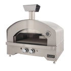 Kucht - Four à pizza portatif au propane pour l’extérieur Napoli - Acier inoxydable-Housse tout‑temps incluse