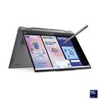Lenovo - Ordinateur portable Yoga 7i Copilot+ PC 14 po - Intel Core Ultra 7 256V - SSD 512 Go - 16 Go RAM - Windows 11 Famille - Bilingue - Gris Luna-Carte graphique : Intel Arc Graphics 140V intégré