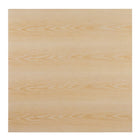 Modway - Zinque 36 po Carré Table à manger, Or Naturel-Placage de grains de bois