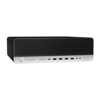 HP - Ordinateur de bureau compact reconditionné EliteDesk 800 G5 - Intel Core i5-9500 - SSD 256 Go - 16 Go de RAM - Windows 11 Professionnel-Processeur: Intel Core i5-9500 