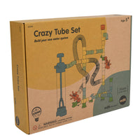 edxeducation - Ensemble de tubes fous-Créez des systèmes d'eau dynamiques: Cet ensemble de jouets aquatiques comprend 72 accessoires ouverts et une pompe à eau. Les 12 types de tubes et accessoires différents s'emboîtent parfaitement pour des possibilités infinies.
