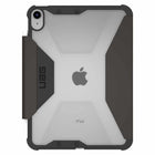 UAG - Étui Plyo Folio pour iPad 10.9 2022 (10th Gen), Noir/Ice-Boutons tactiles surdimensionnés
