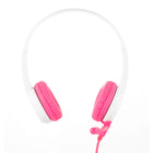 BuddyPhones StudyBuddy Casque - Rose-Le microphone à faisceau amovible est essentiel pour capter la voix de l’enfant.