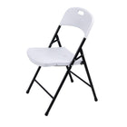 Peakform - Chaise pliante - Blanc-Prêt à l'emploi, facile à entretenir et simple à stocker