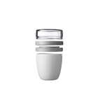 Mepal - Pot à lunch 500+200 mL/17+6.7oz Jade Nordique-Convient pour réfrigérateur, congélateur, micro-ondes (sans couvercle)
