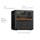 Bluetti - Centrale électrique portable Premium Series AC240P, batterie d’extension B210P avec ensemble de panneaux solaires SP200L-5