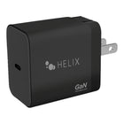 Helix - Chargeur mural 40 W USB-A et USB-C, Noir-40 W Chargement