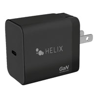 Helix - Chargeur mural 40 W USB-A et USB-C, Noir-40 W Chargement