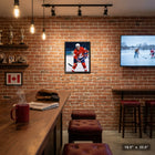 Frameworth - Mario Lemieux serie classique 1987 Coupe Canada - toile encadree - 18.5" x 22.5"-Concue et fabriquee au Canada par Frameworth avec plus de 32 ans d'experience