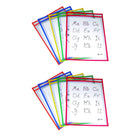 C-Line - recharges réutilisables à effacer à sec, couleurs primaires, 9 po x 12 « , 5 par paquet, 2 packs-Aide à économiser l'environnement, le papier, le temps et l'argent en éliminant la copie des feuilles de calcul encore et encore