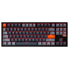 Adesso - EasyTouch 1100 Clavier mécanique – RVB, filaire/sans fil/Bluetooth, 88 touches, hot-swappable, QMK/VIA, touche Copilot-Interrupteurs mécaniques échangeables à chaud : remplacez facilement les interrupteurs rouges sans soudure pour personnaliser votre expérience de frappe