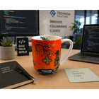 Oscardo - Tasse porcelaine « Les sept enseignements des grands-pères » de Cody Houle - 485 ml-Soutien aux redevances de l’artiste - Une redevance est versée à l’artiste ou à sa succession pour chaque produit vendu, assurant un soutien continu à son œuvre créative et à son héritage