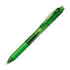 Pentel - EnerGel-X Rétractable Stylo à Encre Gel - (0,5mm) Pointe Aiguille - Encre Verte Citron-L’encre EnerGel permet une écriture plus douce que la compétition* (*Testée en interne d’être plus fluide que le principal concurrent sur papier standard).