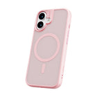 TUFF8 - Étui GlideGuard Mag Rose iPhone 17-Protection contre les chutes de niveau militaire : protège votre téléphone de l’usure quotidienne