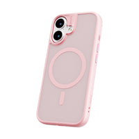 TUFF8 - Étui GlideGuard Mag Rose iPhone 17-Protection contre les chutes de niveau militaire : protège votre téléphone de l’usure quotidienne