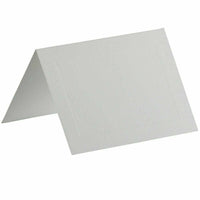 JAM Paper - Cartes pliantes vierges - format A1 4 barres - 3-1/2 po x 4-7/8 po - panneau blanc - paquet de 25-Cartes pliantes vierges à panneau blanc
