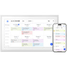 Aluratek - Calendrier numérique intelligent WiFi de 10,1" et cadre photo avec écran tactile et 32 Go de mémoire intégrée-Vos photos seront affichées sur l’écran IPS LCD en résolution 1280 x 800. Vivez une clarté HD 1080p incroyable dans des couleurs riches et vibrantes au format idéal 16:10.